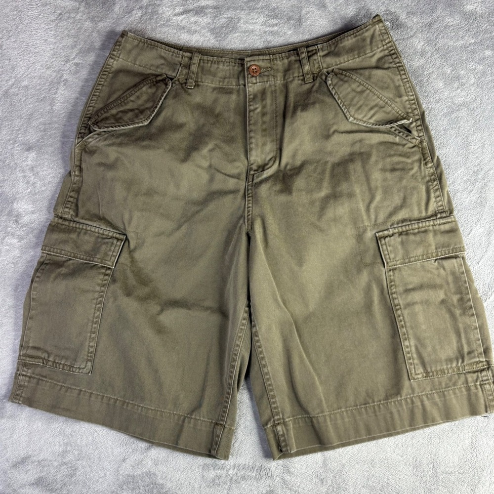 Polo Ralph Lauren Cargo Shorts Kids 18 Olive Green Utility Cotton Gorpcore 10002